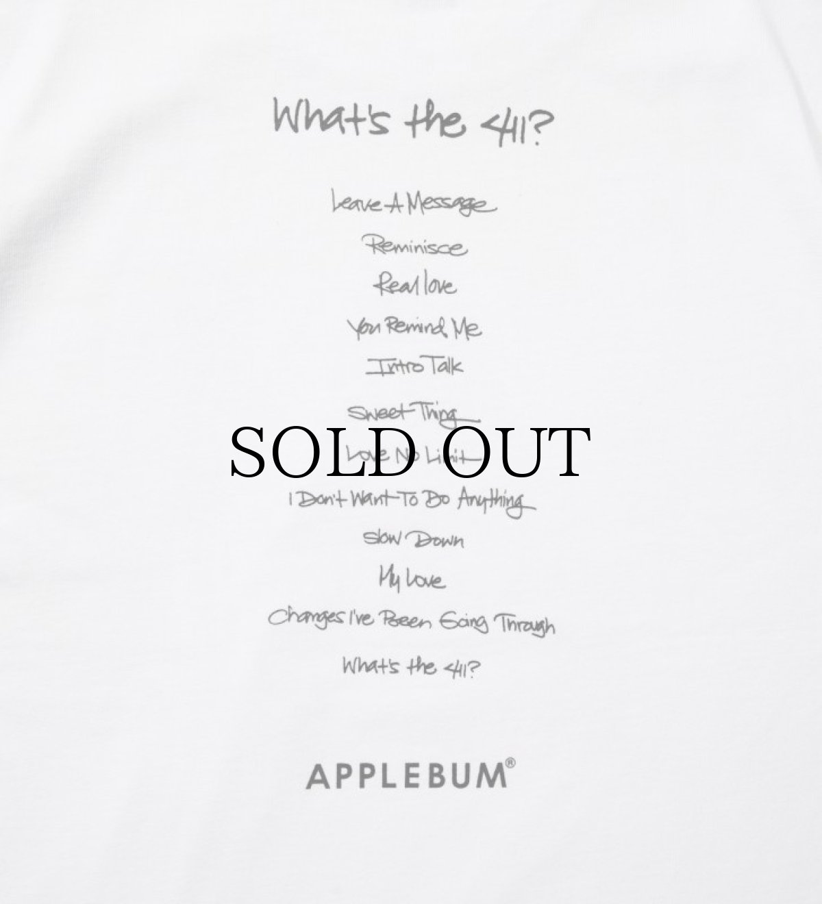 画像8: APPLEBUM(アップルバム) / "MJB" Photo T-shirt (8)