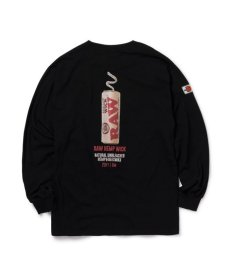 画像1: INTERBREED(インターブリード) / RAW x INTERBREED “IB Hardware HEMP WICK LS Tee (1)