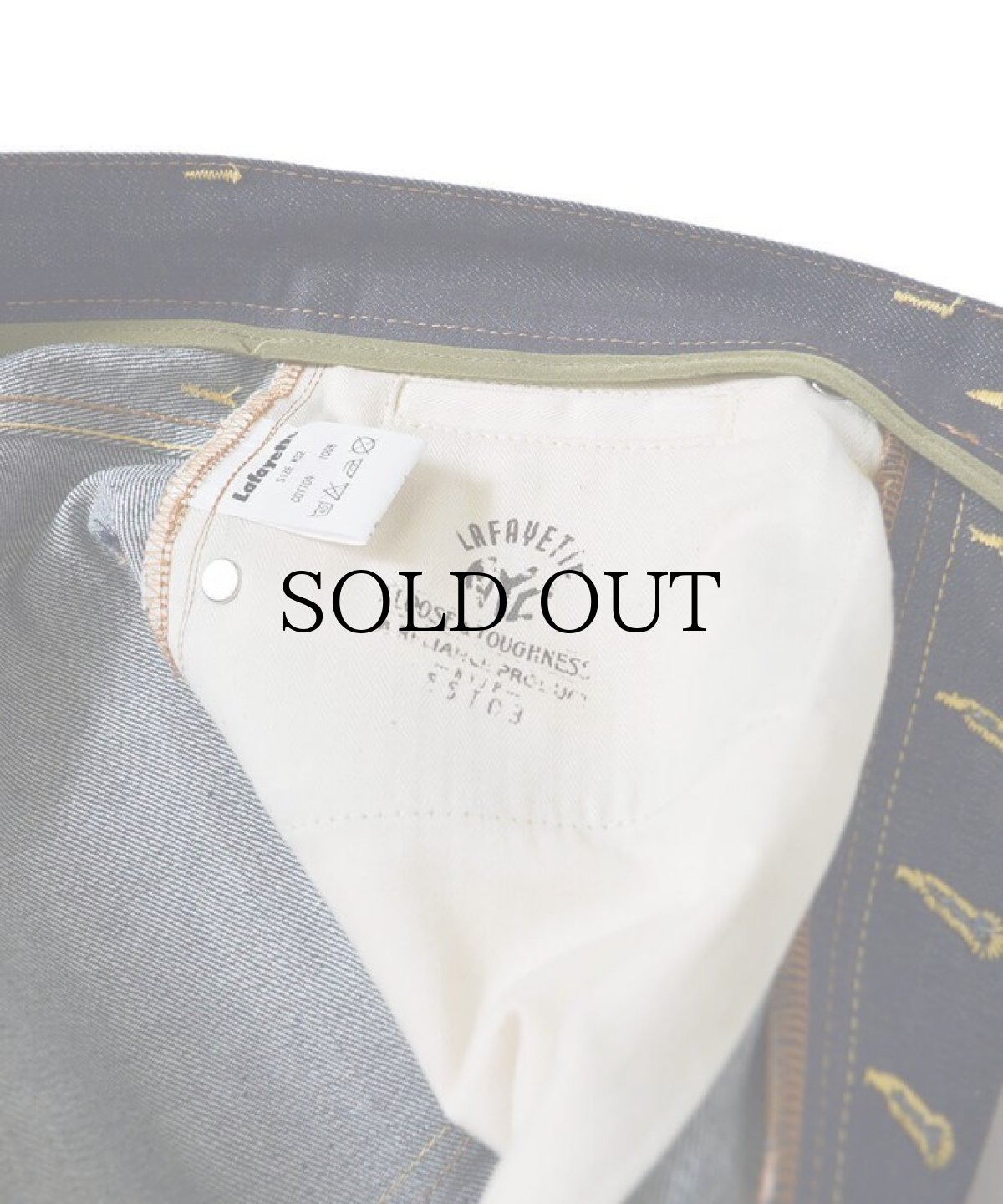 画像7: LFYT(ラファイエット) / 5 POCKET DENIM PANTS BAGGIE FIT INDIGO (7)