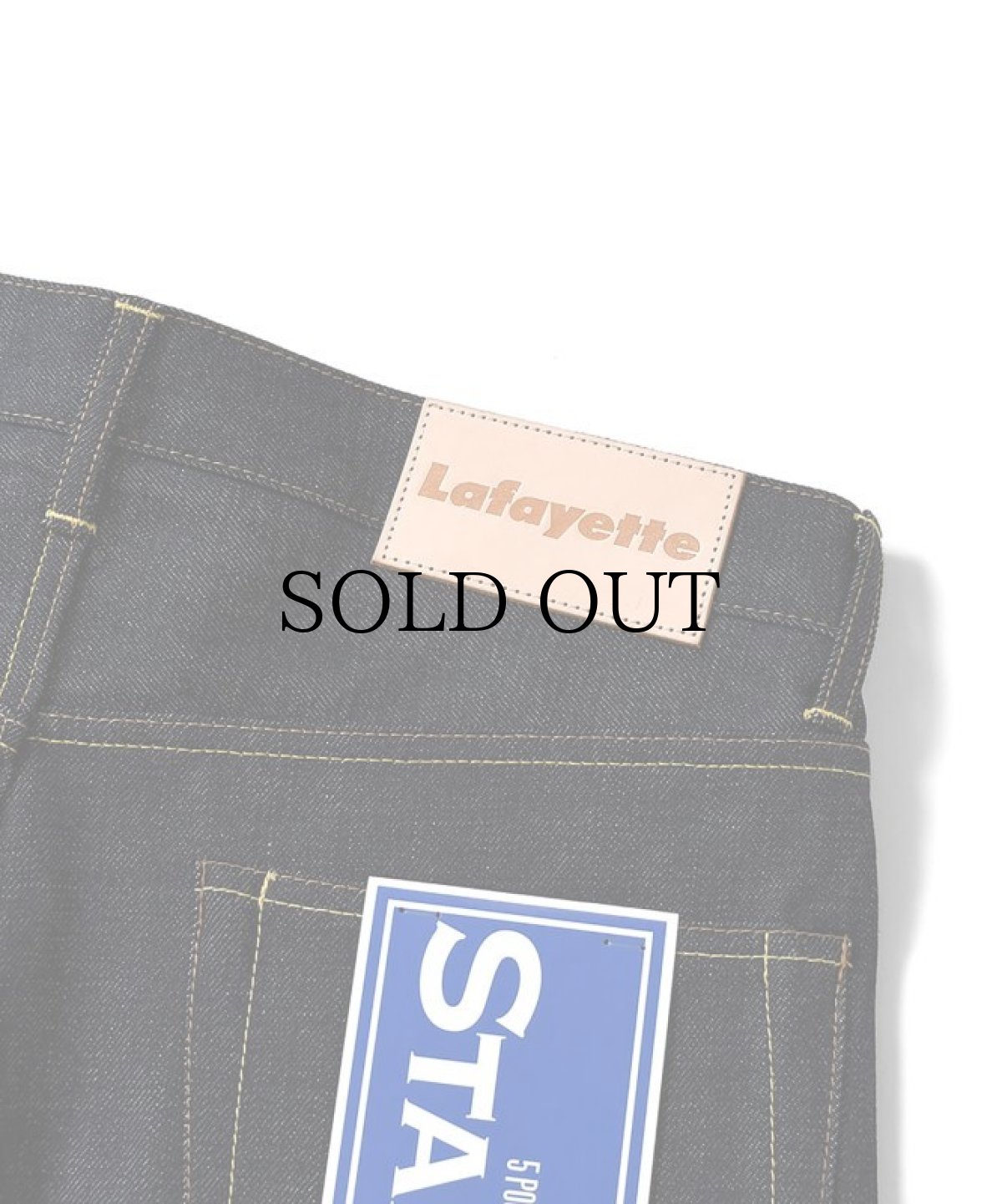 画像5: LFYT(ラファイエット) / 5 POCKET SELVAGE DENIM PANTS STANDARD FIT INDIGO (5)