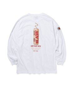 画像2: INTERBREED(インターブリード) / RAW x INTERBREED “IB Hardware HEMP WICK LS Tee (2)