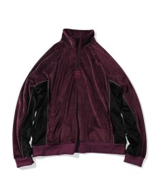 画像3: LFYT(ラファイエット) / LFYT × FILA VELOUR HALF ZIP PULLOVER (3)