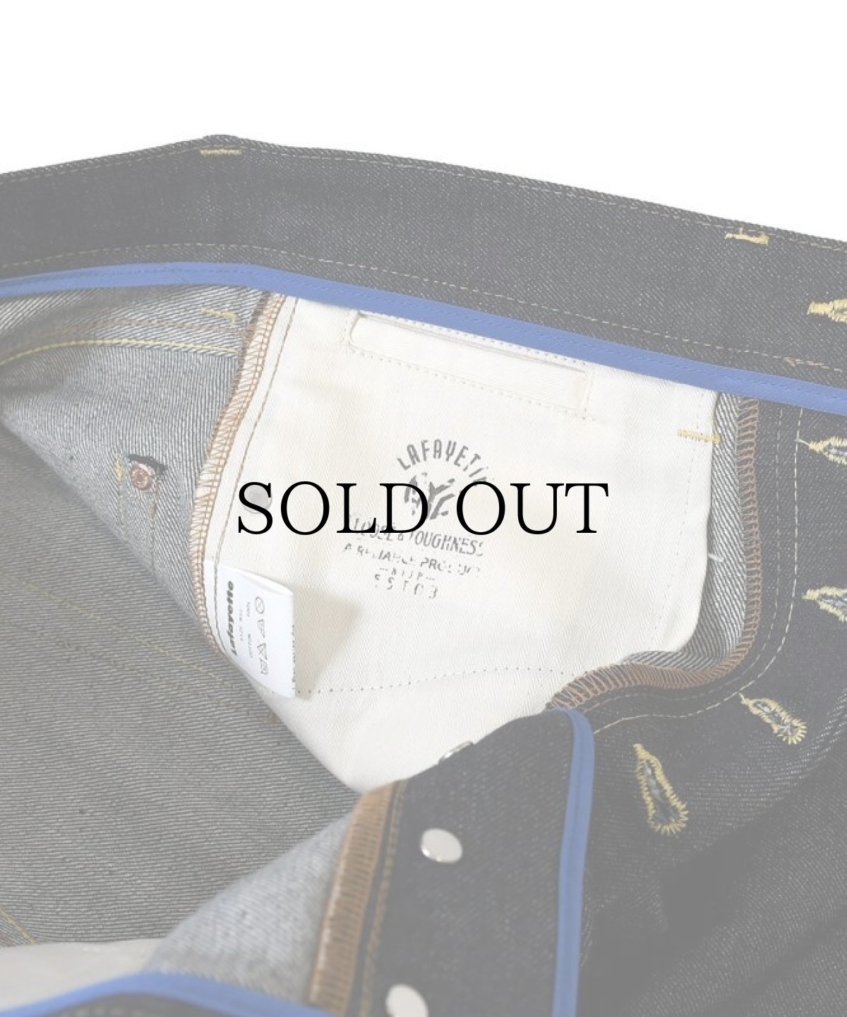 画像7: LFYT(ラファイエット) / 5 POCKET SELVAGE DENIM PANTS STANDARD FIT INDIGO (7)