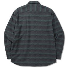 画像3: CALEE(キャリー) / Gradation ombre herringbone L/S shirt (3)