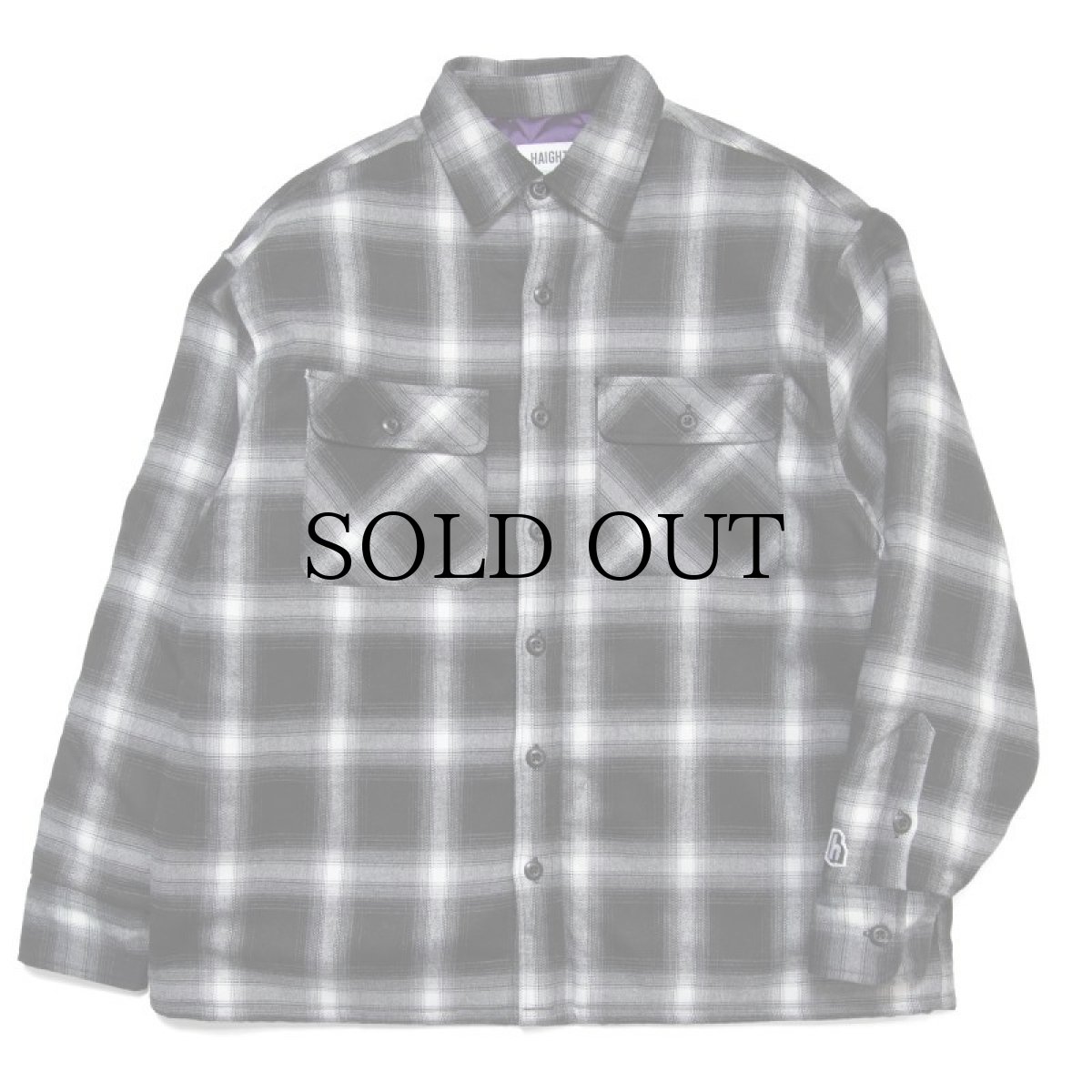 画像3: HAIGHT / OMBRE CHECK SHIRT JACKET (3)