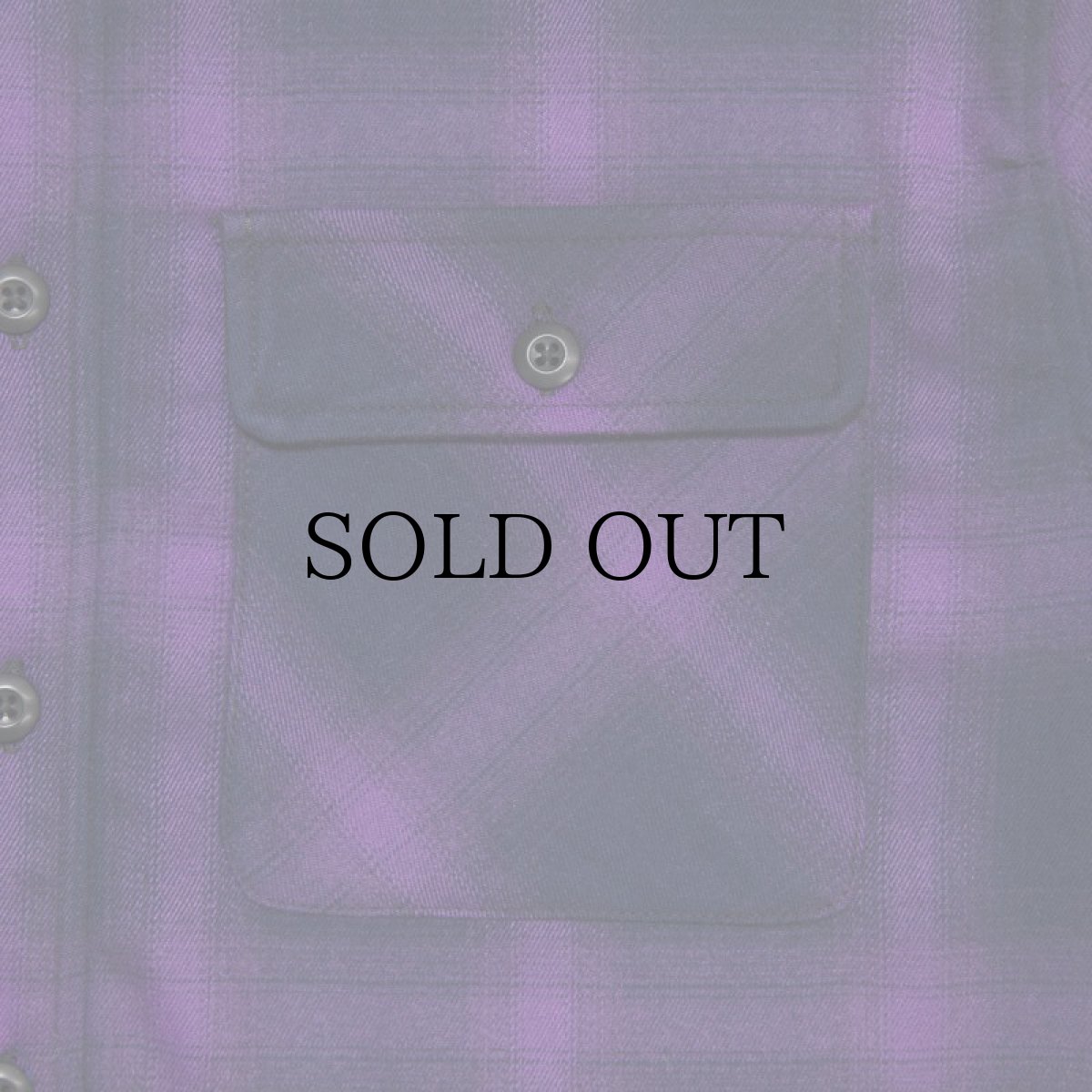 画像20: HAIGHT / OMBRE CHECK SHIRT JACKET (20)