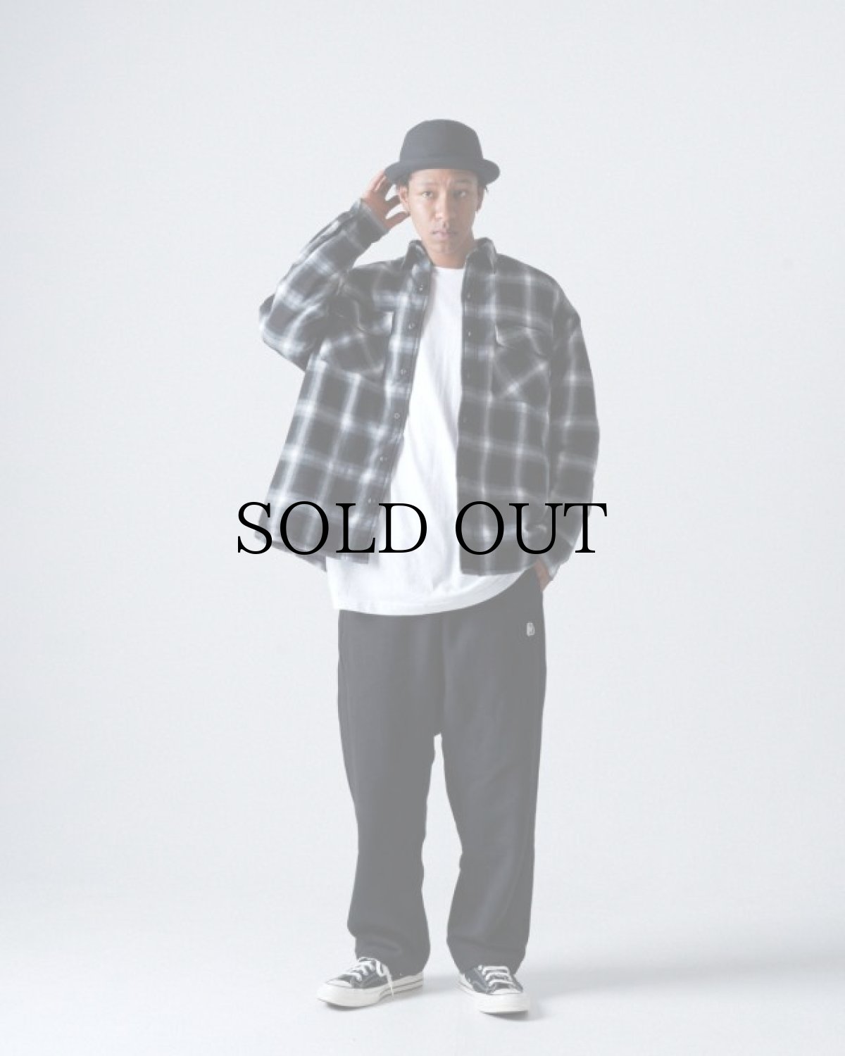 画像2: HAIGHT / OMBRE CHECK SHIRT JACKET (2)