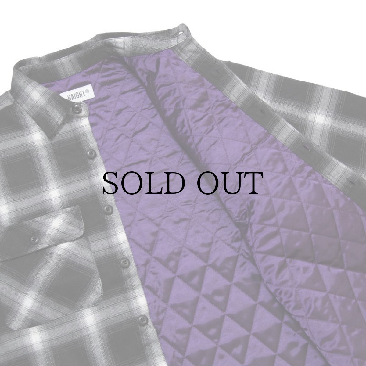 画像6: HAIGHT / OMBRE CHECK SHIRT JACKET (6)