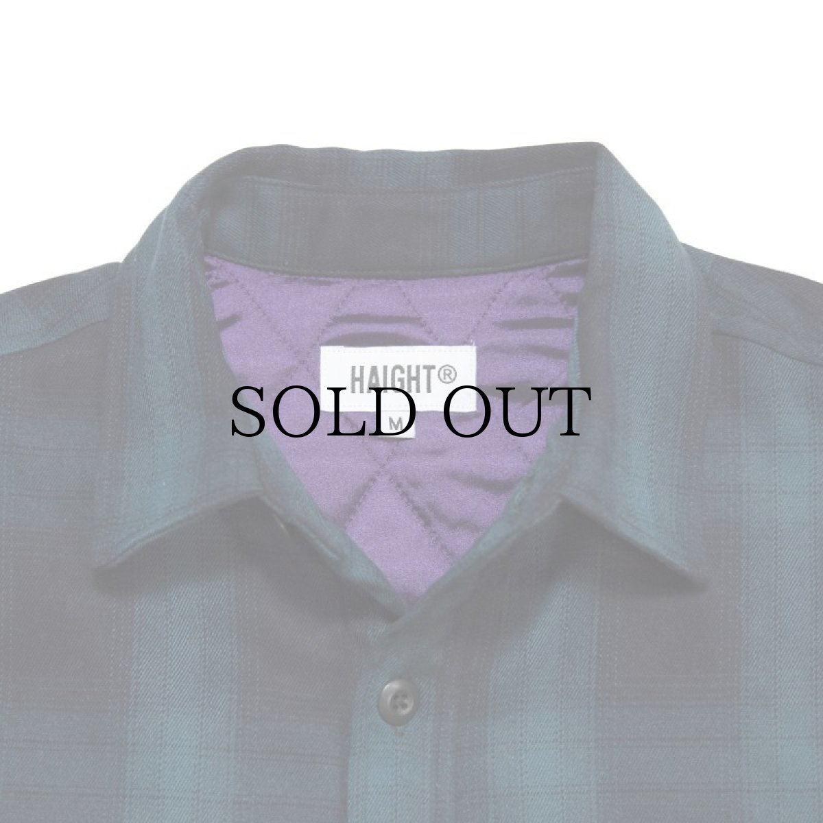 画像11: HAIGHT / OMBRE CHECK SHIRT JACKET (11)