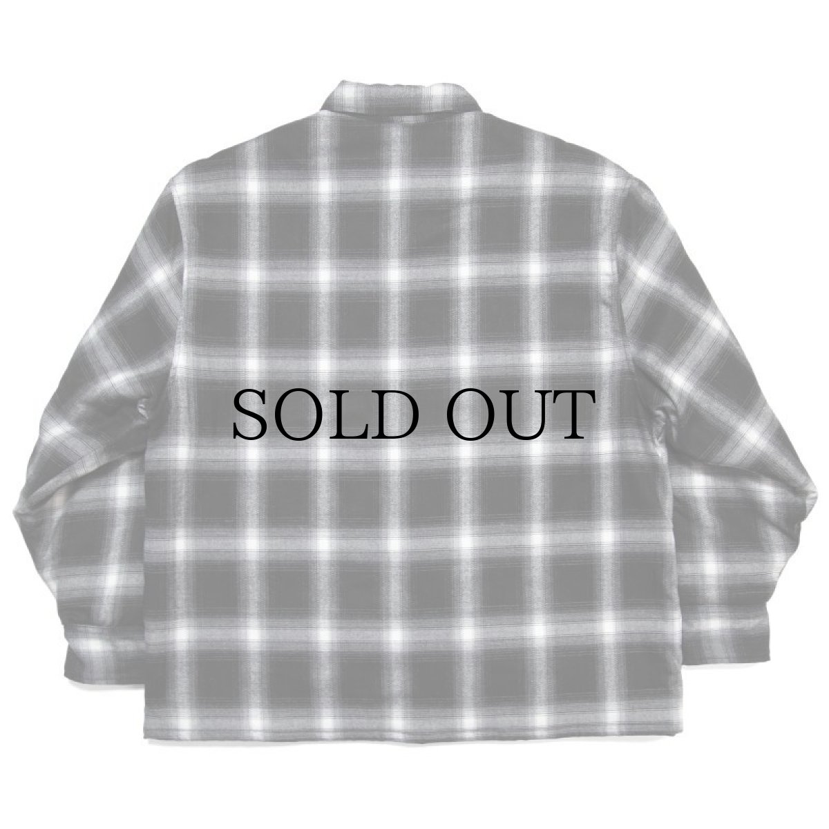 画像4: HAIGHT / OMBRE CHECK SHIRT JACKET (4)