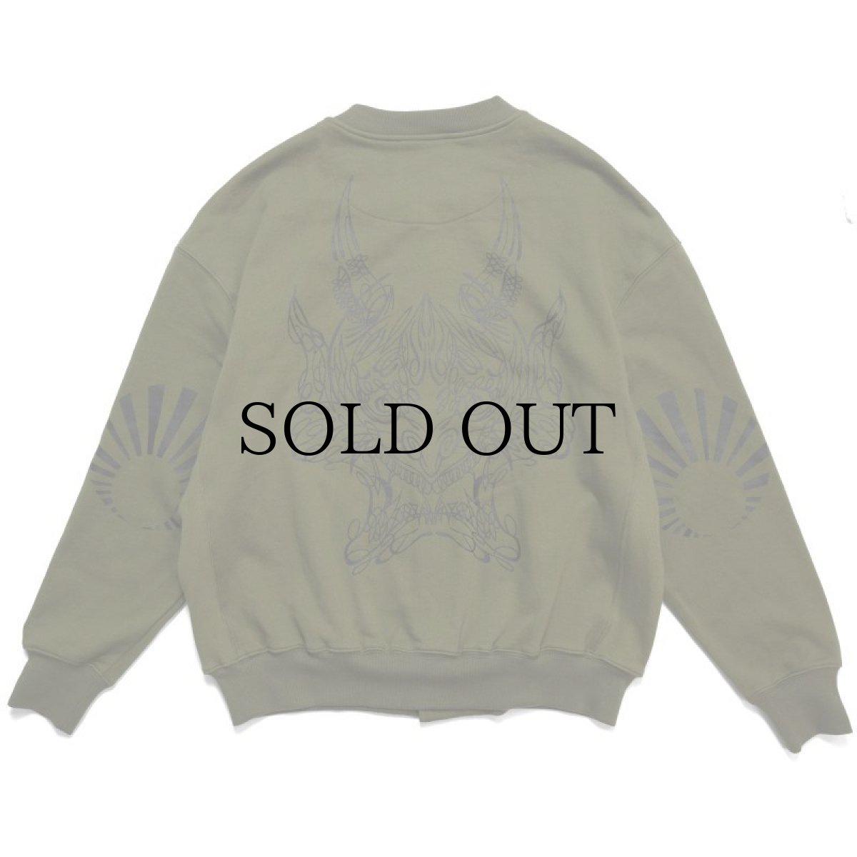 画像8: HAIGHT / NEW SCHOOL DEMON SWEAT CARDIGAN (8)