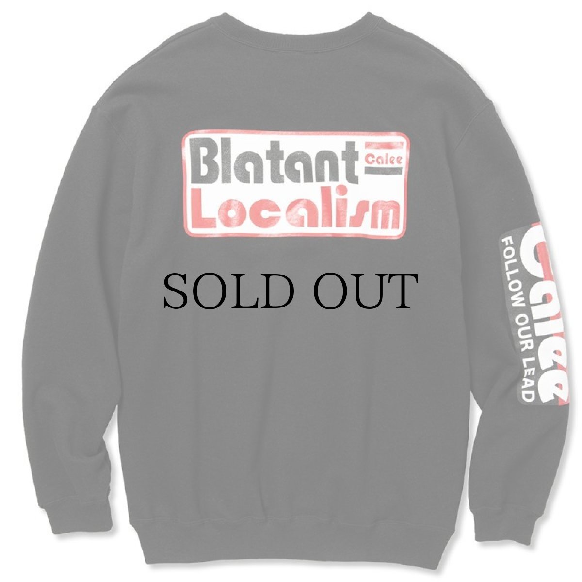 画像4: CALEE(キャリー) / CALEE Rules crew neck sweat -Naturally paint design- (4)