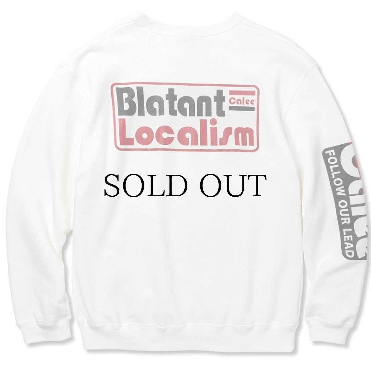 画像6: CALEE(キャリー) / CALEE Rules crew neck sweat -Naturally paint design- (6)