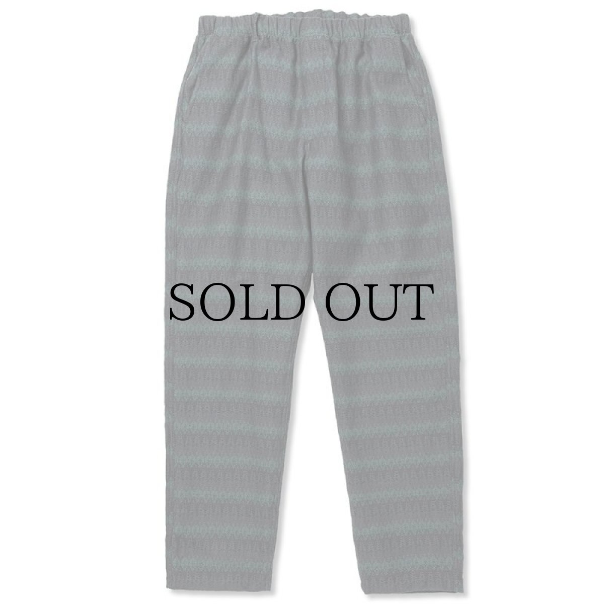 画像3: CALEE(キャリー) / Gradation ombre herringbone easy trousers (3)