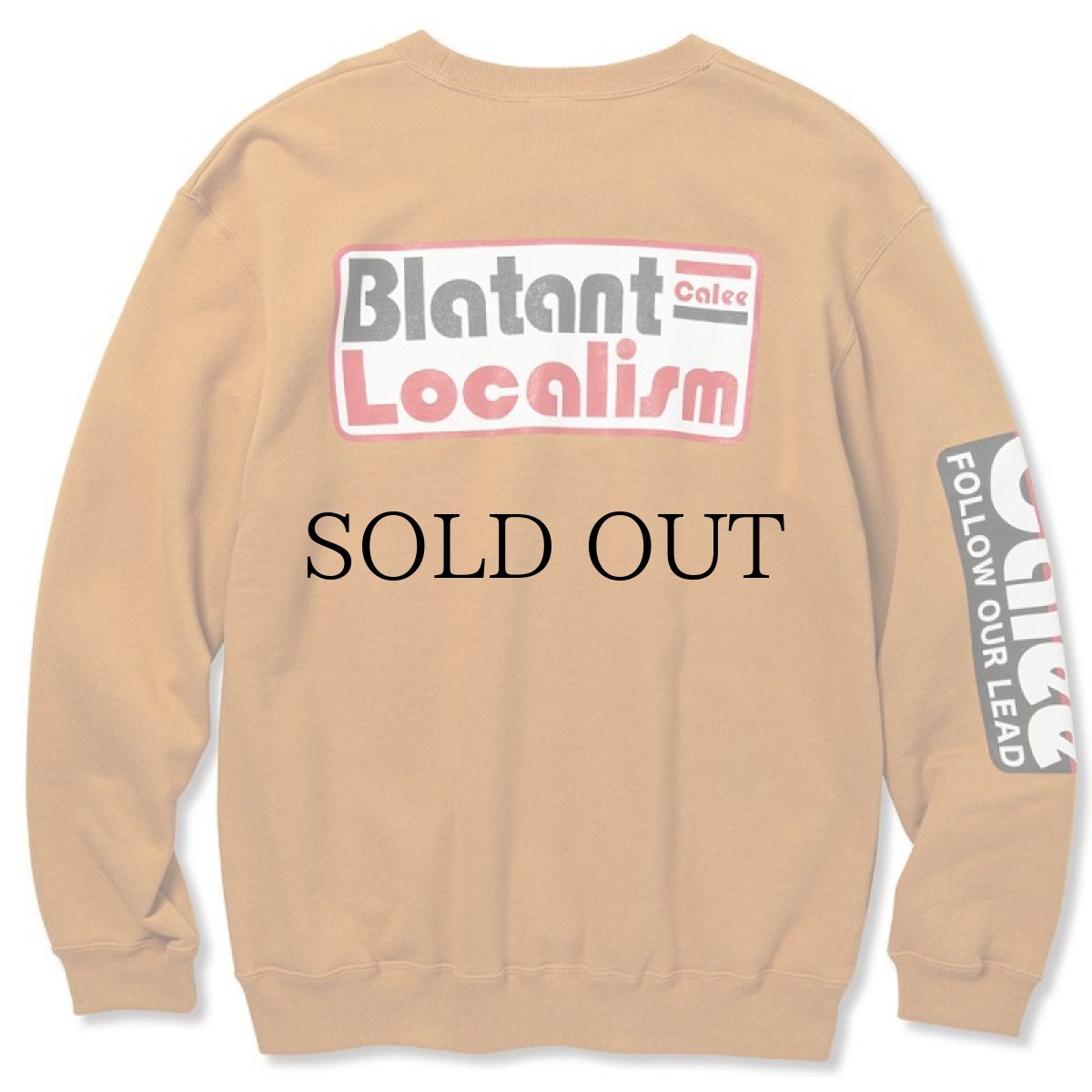 画像5: CALEE(キャリー) / CALEE Rules crew neck sweat -Naturally paint design- (5)