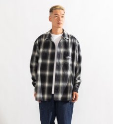 画像18: APPLEBUM(アップルバム) / Ombre Check Oversize Shirt (18)