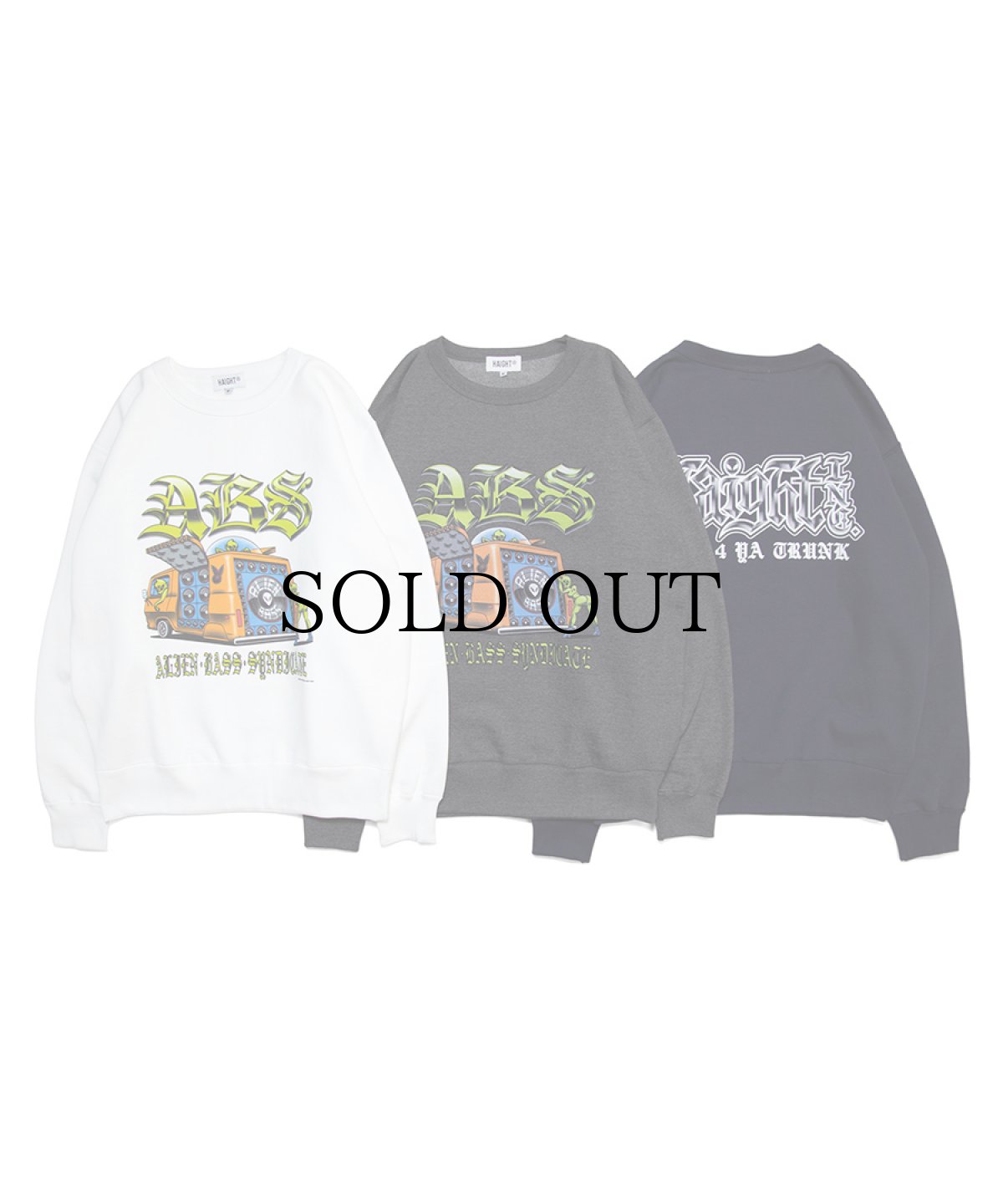 画像1: HAIGHT / ABS CREWNECK SWEAT (1)