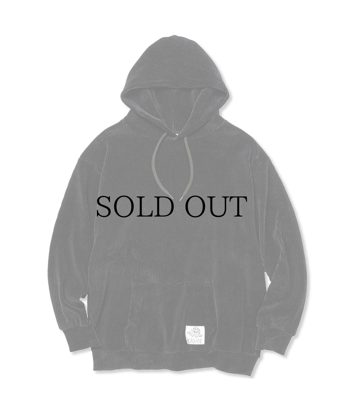 画像2: CALEE(キャリー) / Cotton pile jersey pullover hoodie (2)