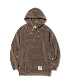 画像1: CALEE(キャリー) / Cotton pile jersey pullover hoodie (1)