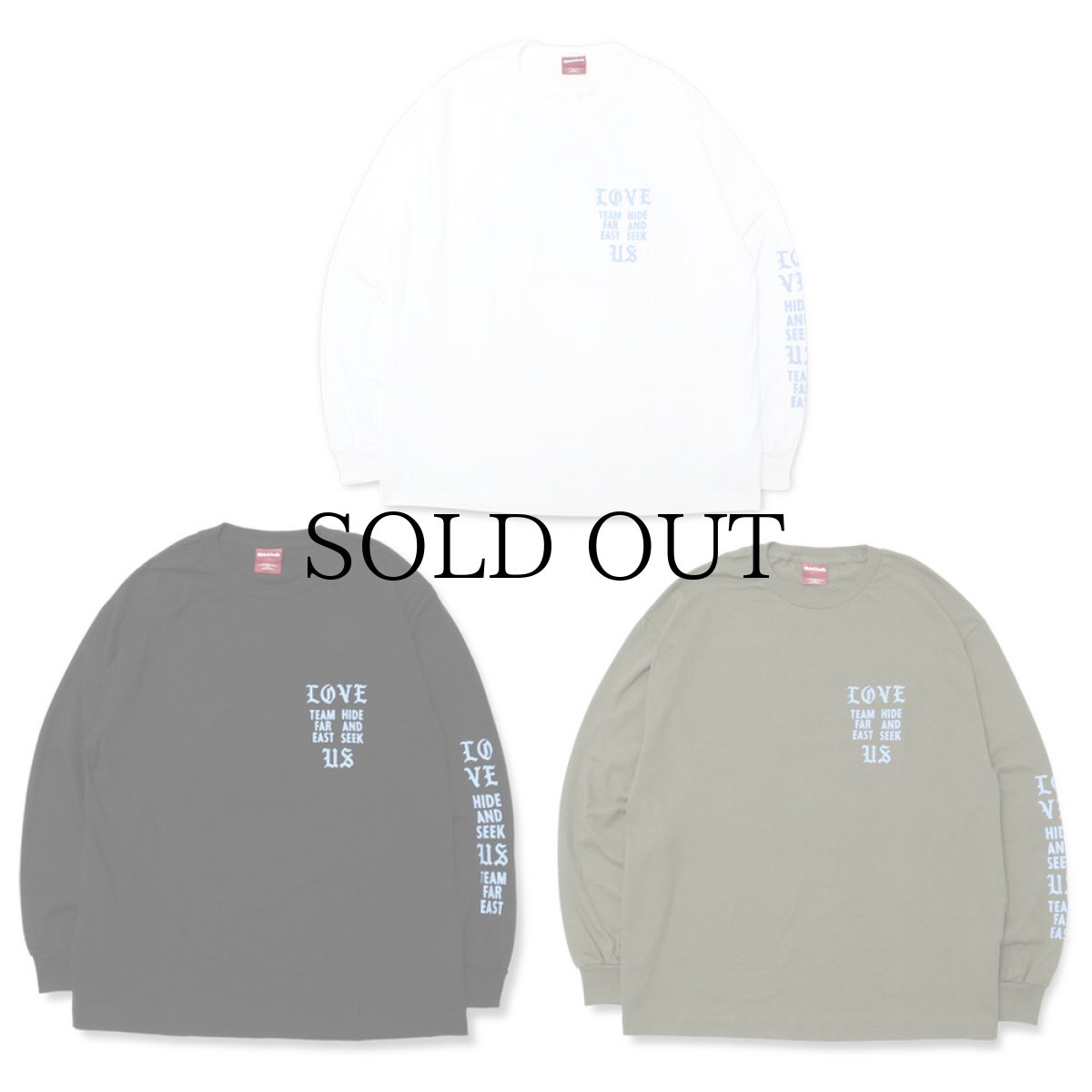 画像2: HIDEANDSEEK(ハイドアンドシーク) / Maria L/S Tee(22aw) (2)