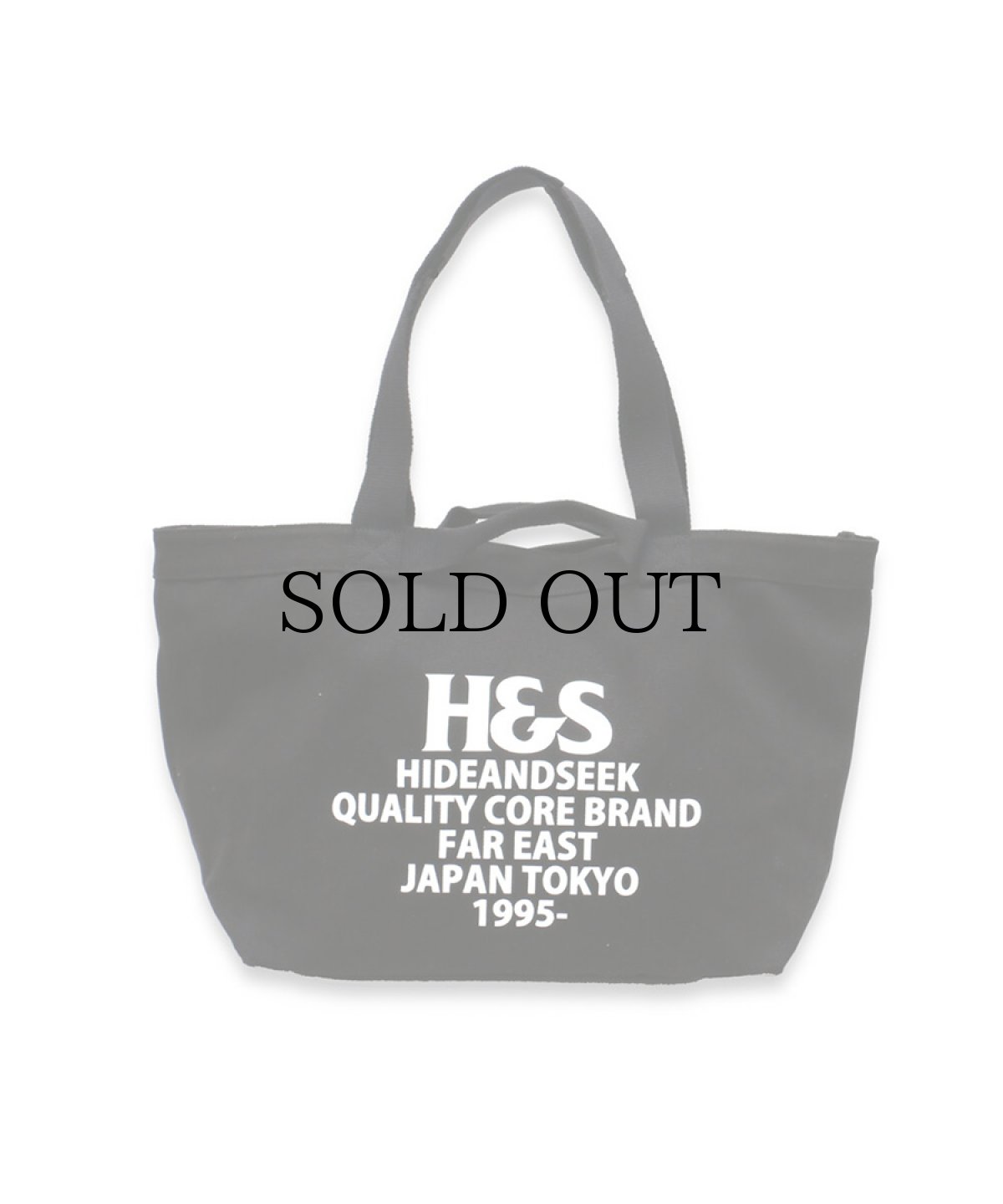 画像1: HIDEANDSEEK(ハイドアンドシーク) / H&S Logo Tote Bag (1)