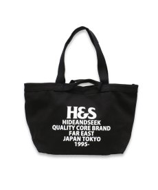 画像1: HIDEANDSEEK(ハイドアンドシーク) / H&S Logo Tote Bag (1)
