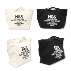 画像2: HIDEANDSEEK(ハイドアンドシーク) / H&S Logo Tote Bag (2)