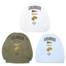 画像2: HIDEANDSEEK(ハイドアンドシーク) / College L/S Tee(22aw) (2)