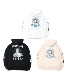 画像1: HIDEANDSEEK(ハイドアンドシーク) / LOVE US Hooded Sweat Shirt (1)