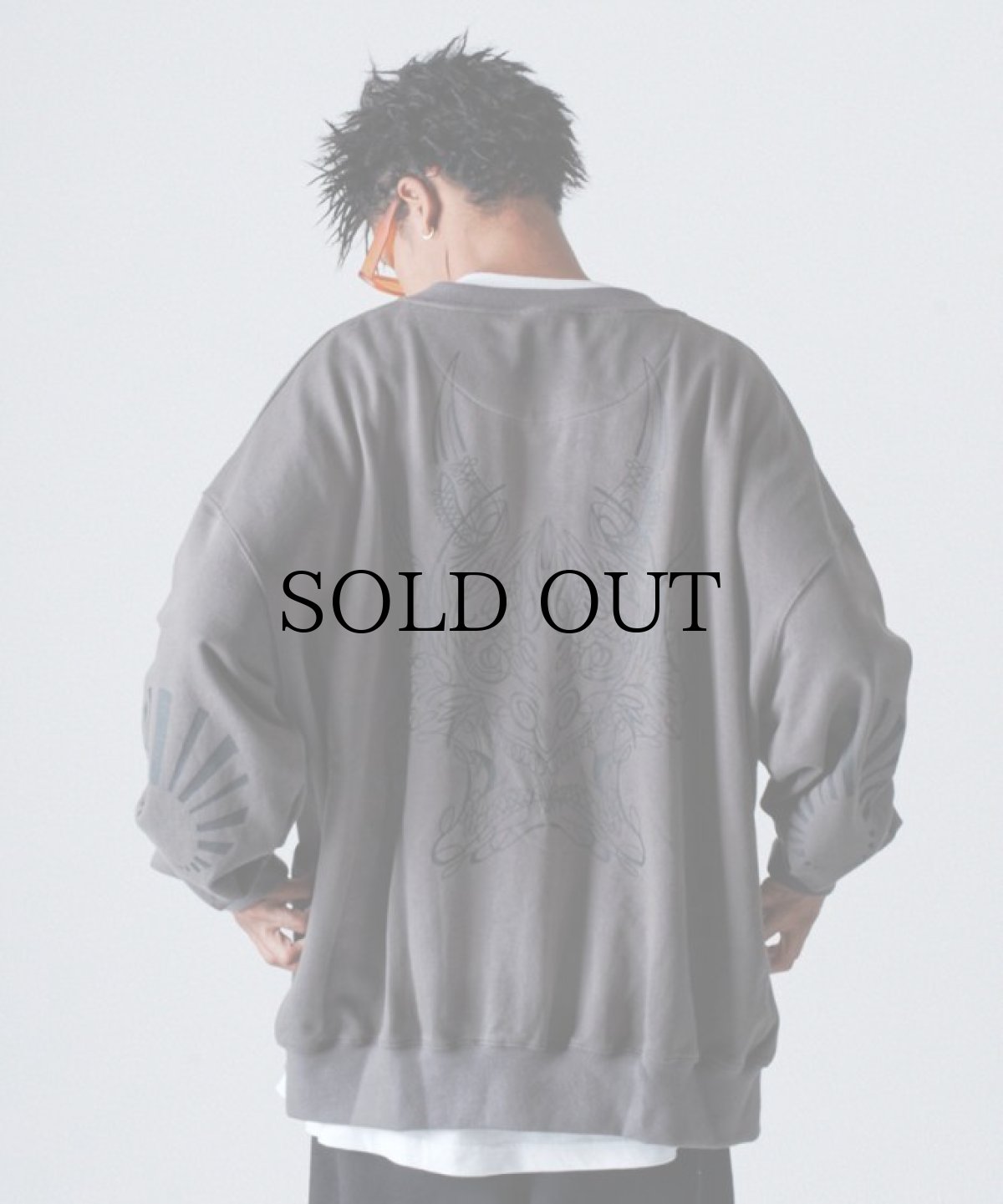 画像20: HAIGHT / NEW SCHOOL DEMON SWEAT CARDIGAN (20)