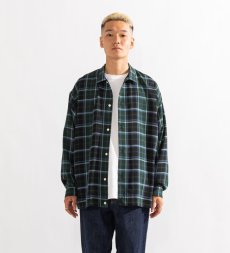 画像14: APPLEBUM(アップルバム) / Silky Check Square L/S Shirt (14)