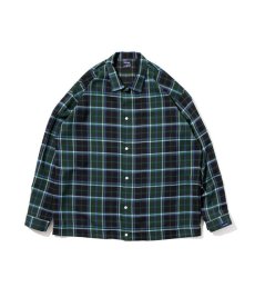 画像2: APPLEBUM(アップルバム) / Silky Check Square L/S Shirt (2)