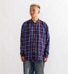 画像11: APPLEBUM(アップルバム) / Silky Check Square L/S Shirt (11)