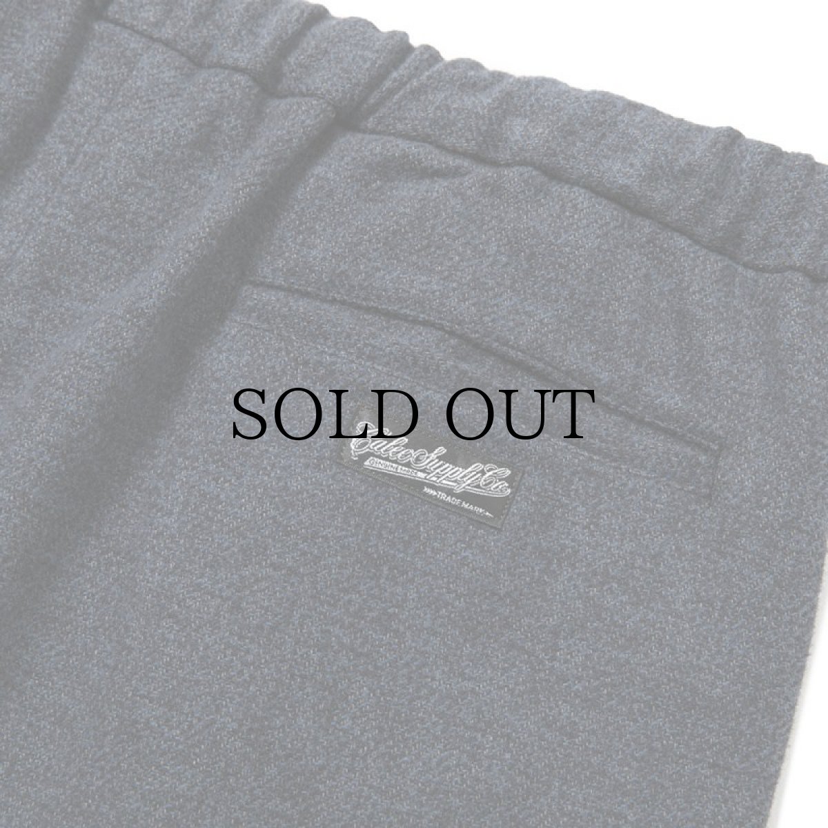 画像6: CALEE(キャリー) / Tweed type cotton cloth easy trousers (6)