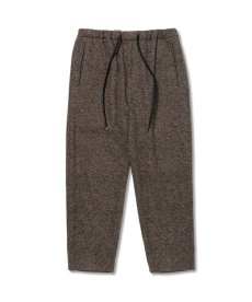 画像2: CALEE(キャリー) / Tweed type cotton cloth easy trousers (2)