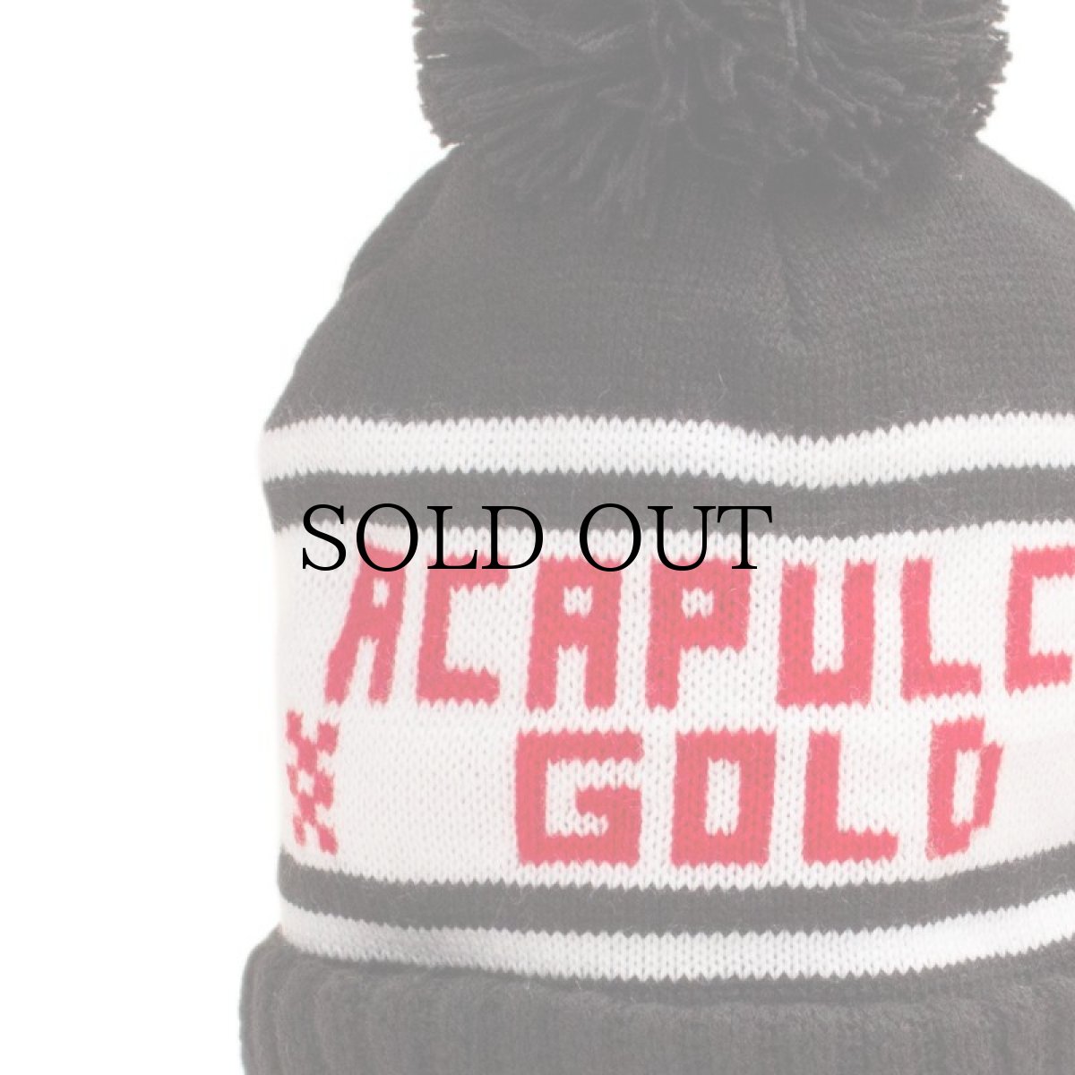 画像2: ACAPULCO GOLD / POM POM KNIT HAT (2)