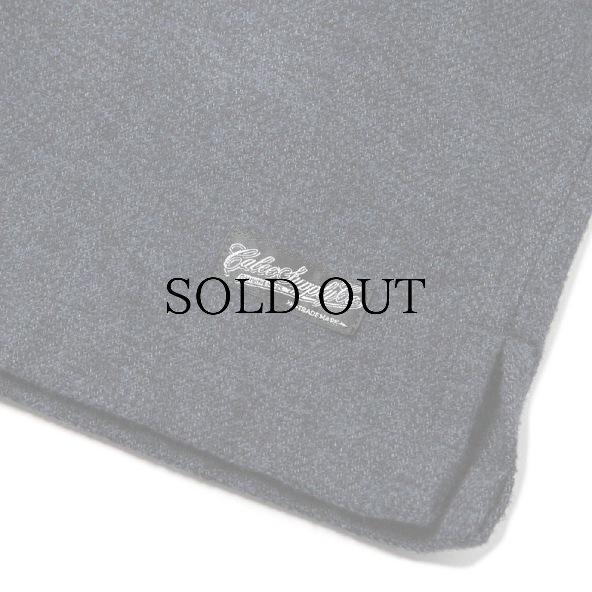 画像5: CALEE(キャリー) / Tweed type cotton cloth over silhouette L/S shirt (5)