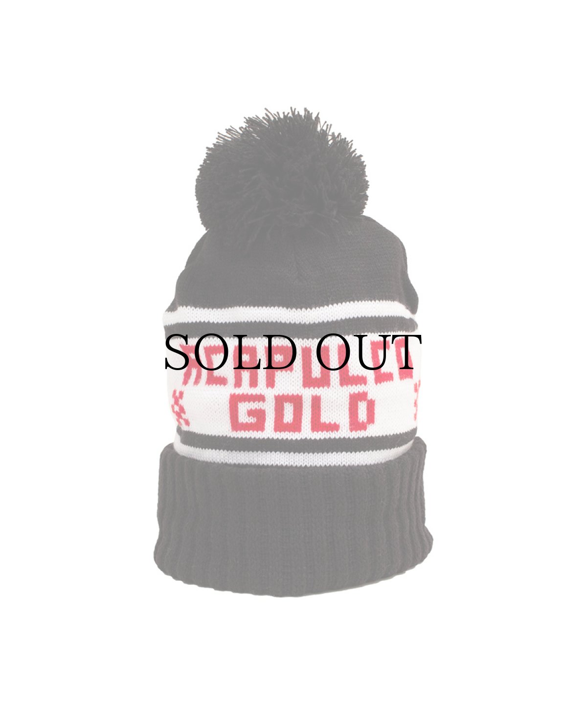 画像1: ACAPULCO GOLD / POM POM KNIT HAT (1)