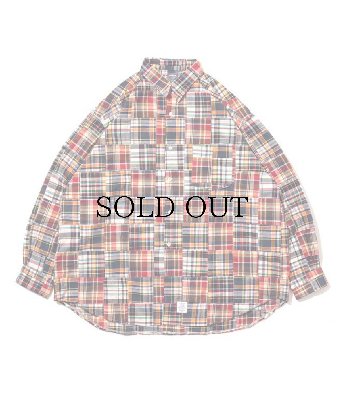 画像1: APPLEBUM(アップルバム) / Madras Check L/S Shirt (1)