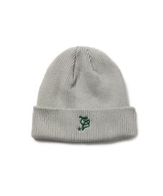 画像3: CALEE(キャリー) / CAL Logo embroidery cotton knit cap (3)