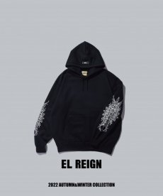 画像1: EL REIGN / REVENGE FLORAL HOODIE (1)