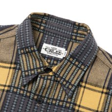 画像3: CALEE(キャリー) / Dobby check pattern L/S shirt (3)