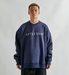 画像14: APPLEBUM(アップルバム) / Logo Needle Punch Crew Sweat (14)