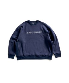 画像2: APPLEBUM(アップルバム) / Logo Needle Punch Crew Sweat (2)