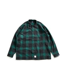 画像2: APPLEBUM(アップルバム) / Ombre Check Shirt (Square) (2)