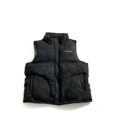 画像1: APPLEBUM(アップルバム) / Synthetic Suede Innercotton Vest (1)