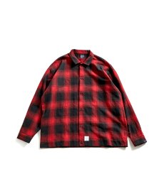 画像3: APPLEBUM(アップルバム) / Ombre Check Shirt (Square) (3)