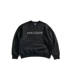 画像1: APPLEBUM(アップルバム) / Logo Needle Punch Crew Sweat (1)