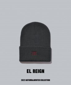 画像1: EL REIGN / "Rebellious" LOGO KNIT CAP (1)