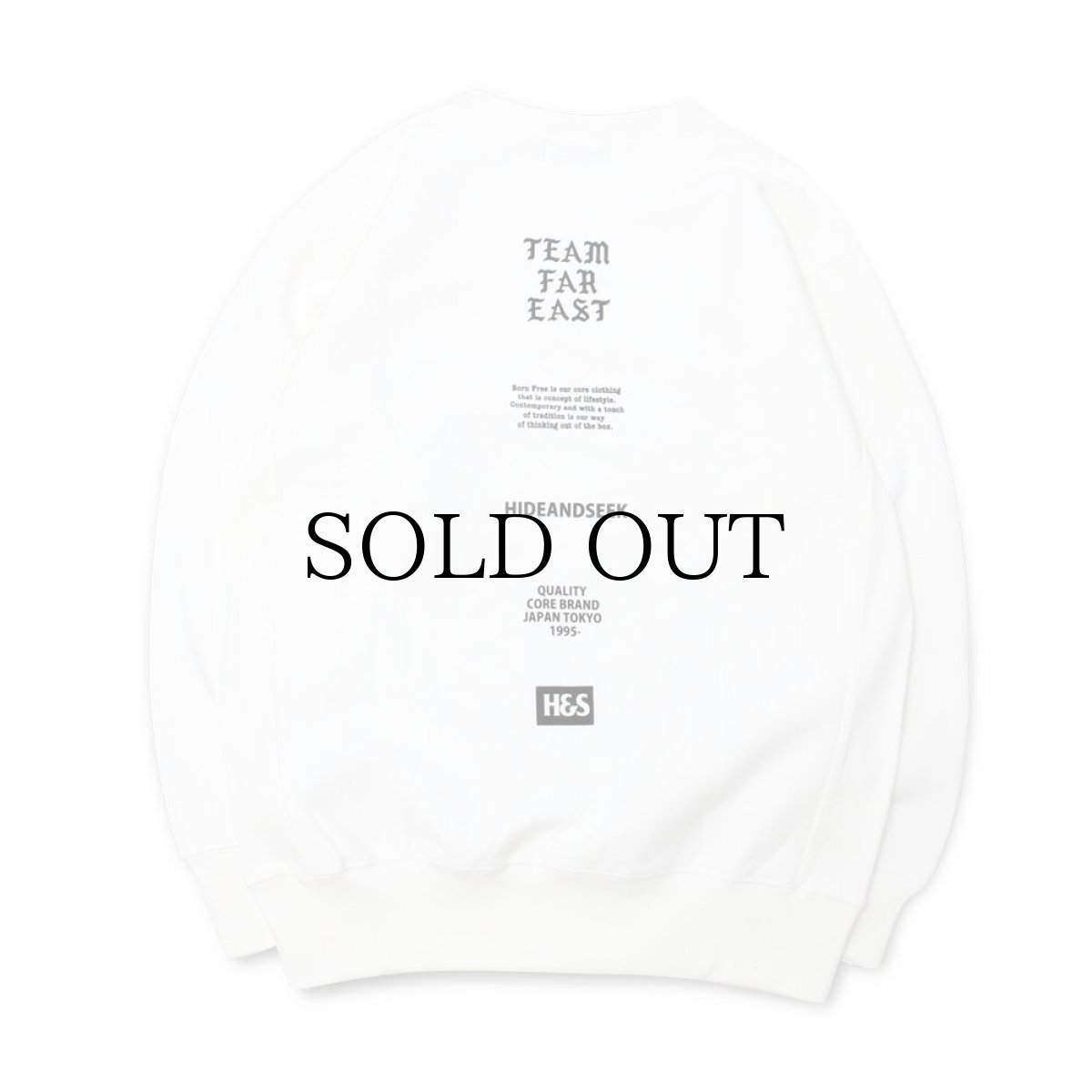 画像6: HIDEANDSEEK(ハイドアンドシーク) / TEAM FAR EAST Sweat Shirt (6)